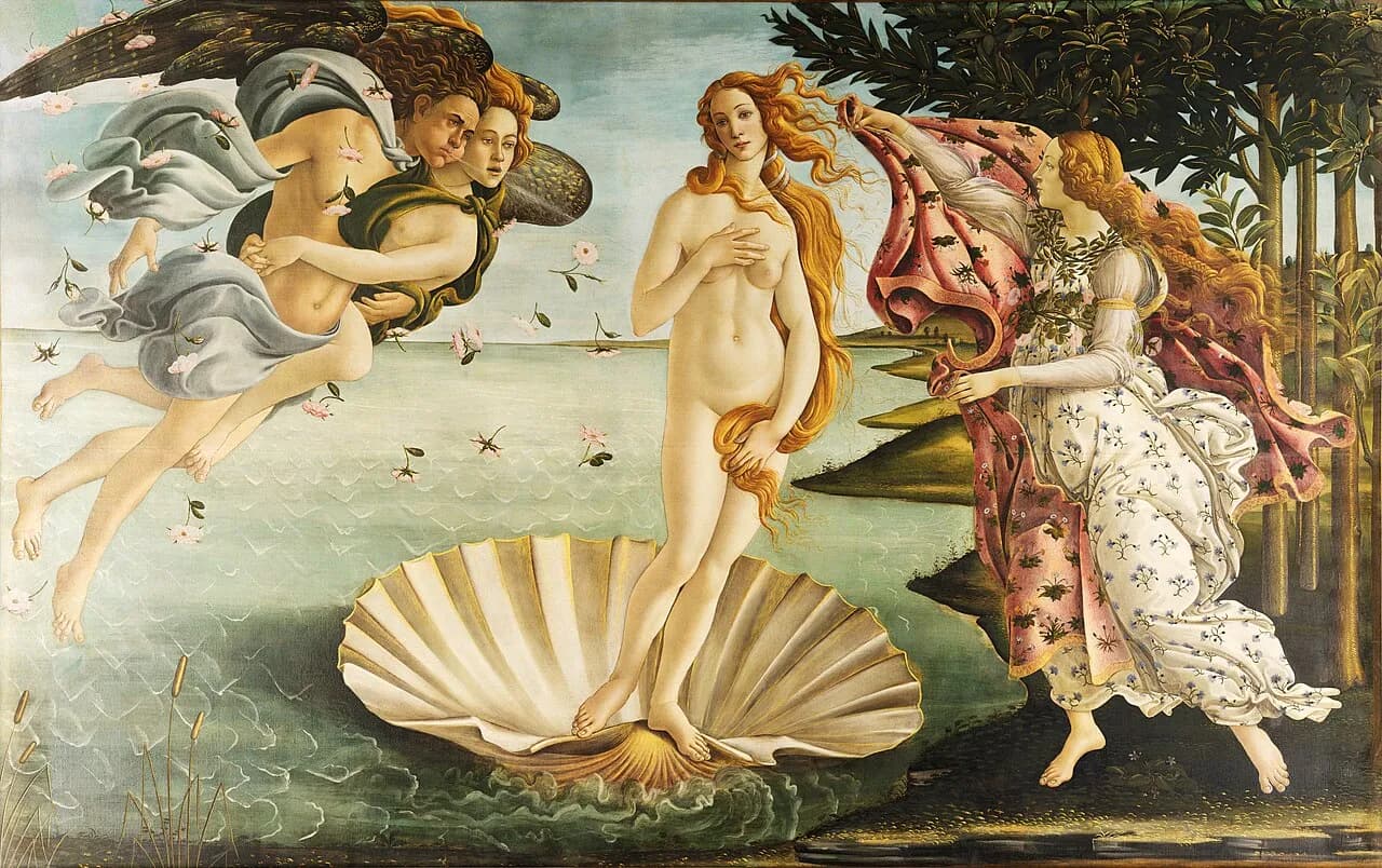 The Birth of Venus Art Print